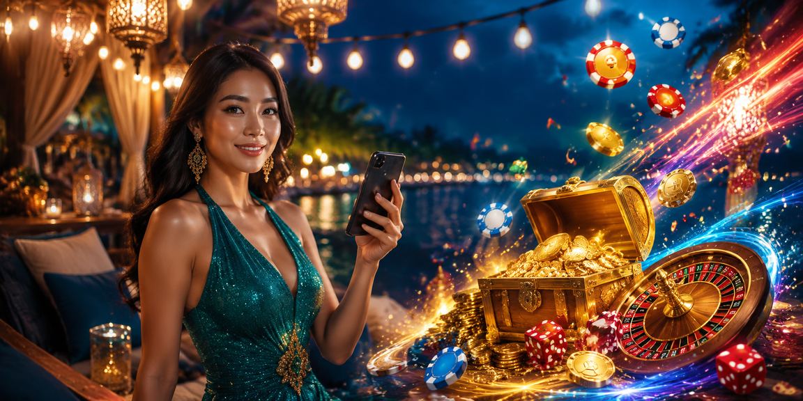 Pengguna Langkawi bermain kasino dalam talian melalui telefon mudah alih